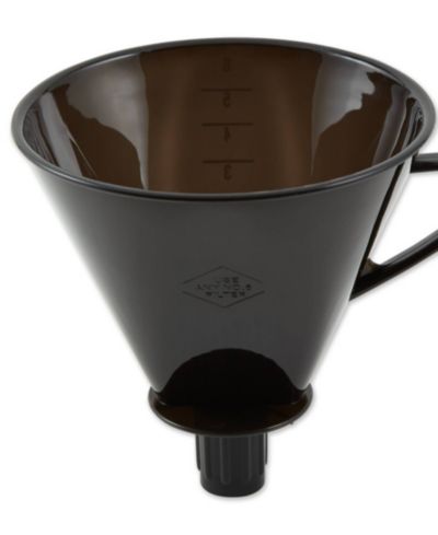 RSVP International Plastic 7" x 6.25" x 6.5" Manual Drip Coffee Filter Cone