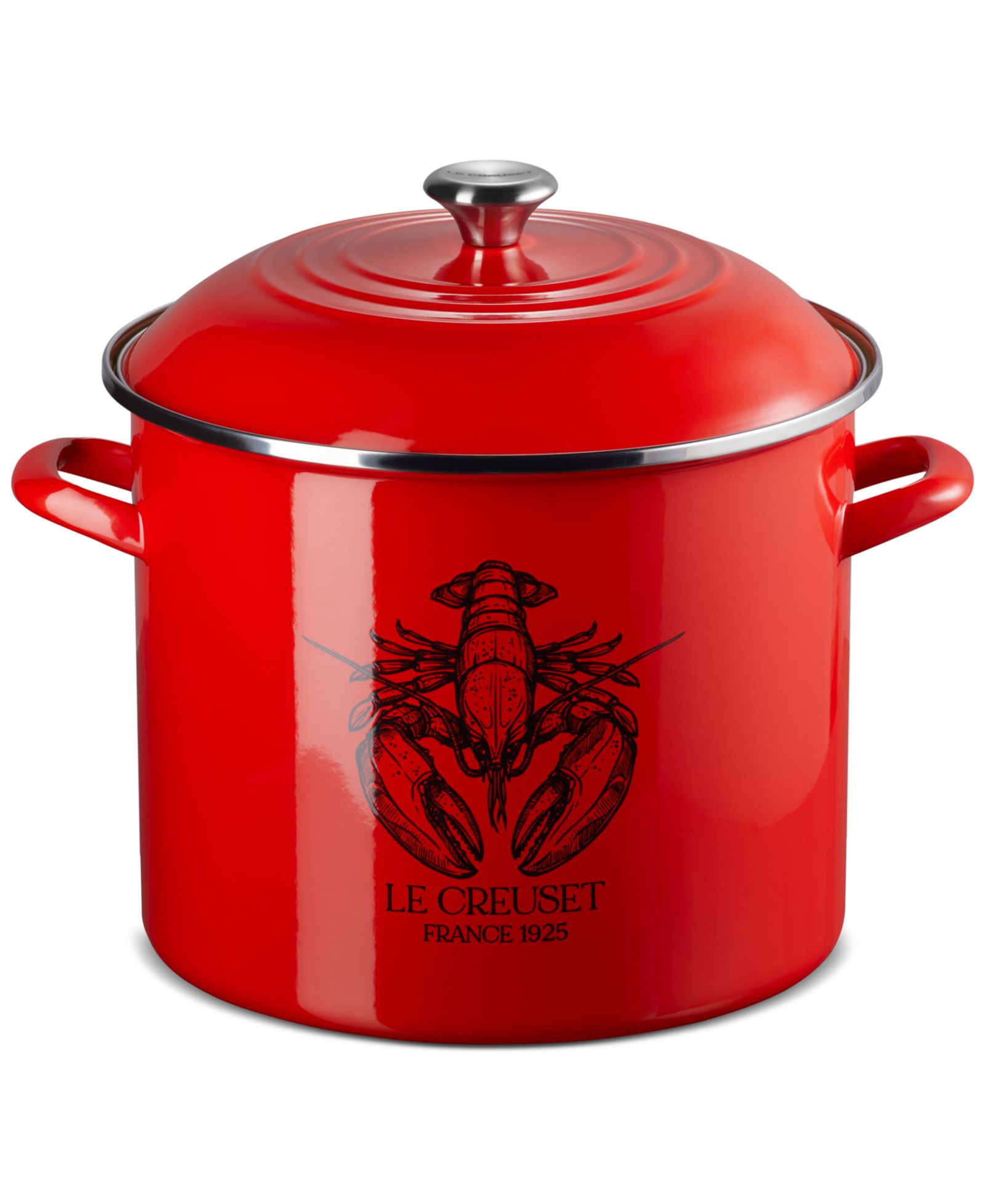 Le Creuset Кастрюля для морепродуктов с эмалевым покрытием 20-Qt.