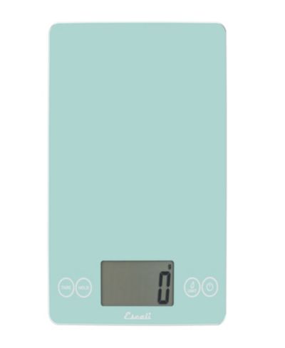 Escali Arti Classic Up to 15lbs. Glass Digital Kitchen Scale and 50% larger Display