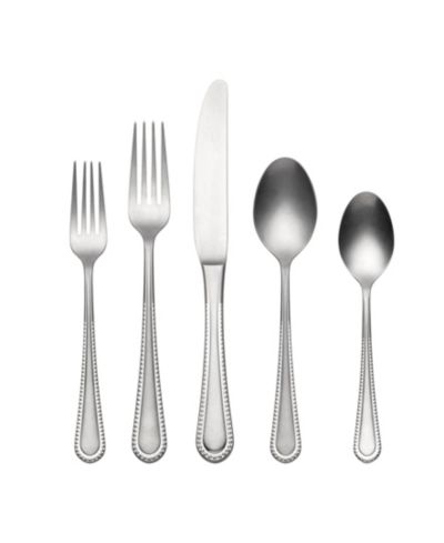Oneida Hartwell Tumbled 42 Piece Flatware Set