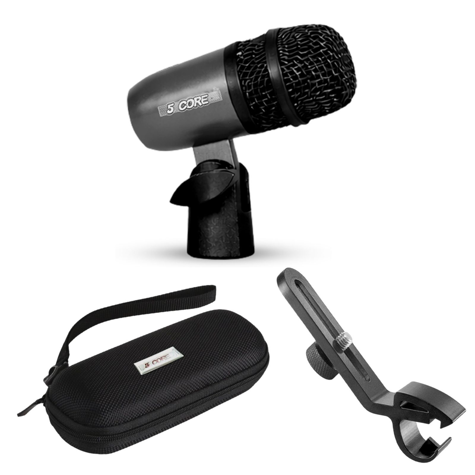 5 Core Unidirectional Wired Dynamic Snare Drum Microphone
