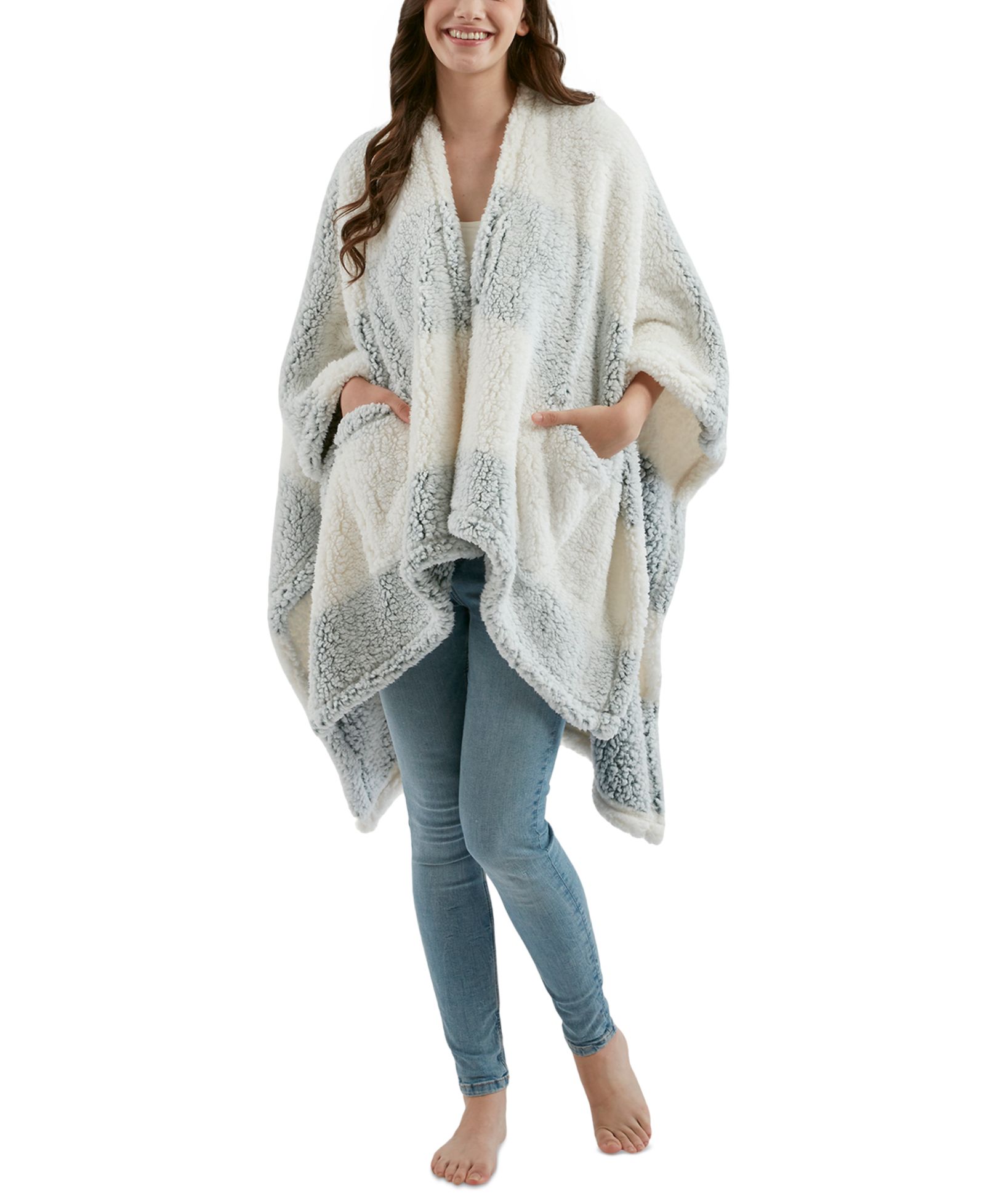 Premier Comfort Cozy Sherpa Wrap, 50" x 60"