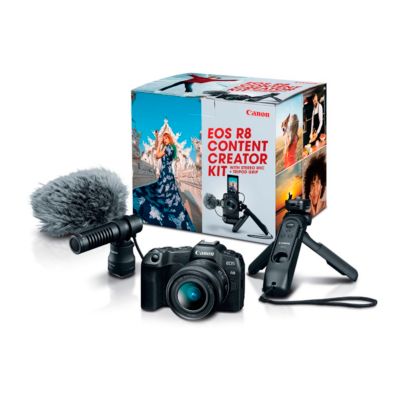 Canon EOS R8 4K Content Creator Kit Camera