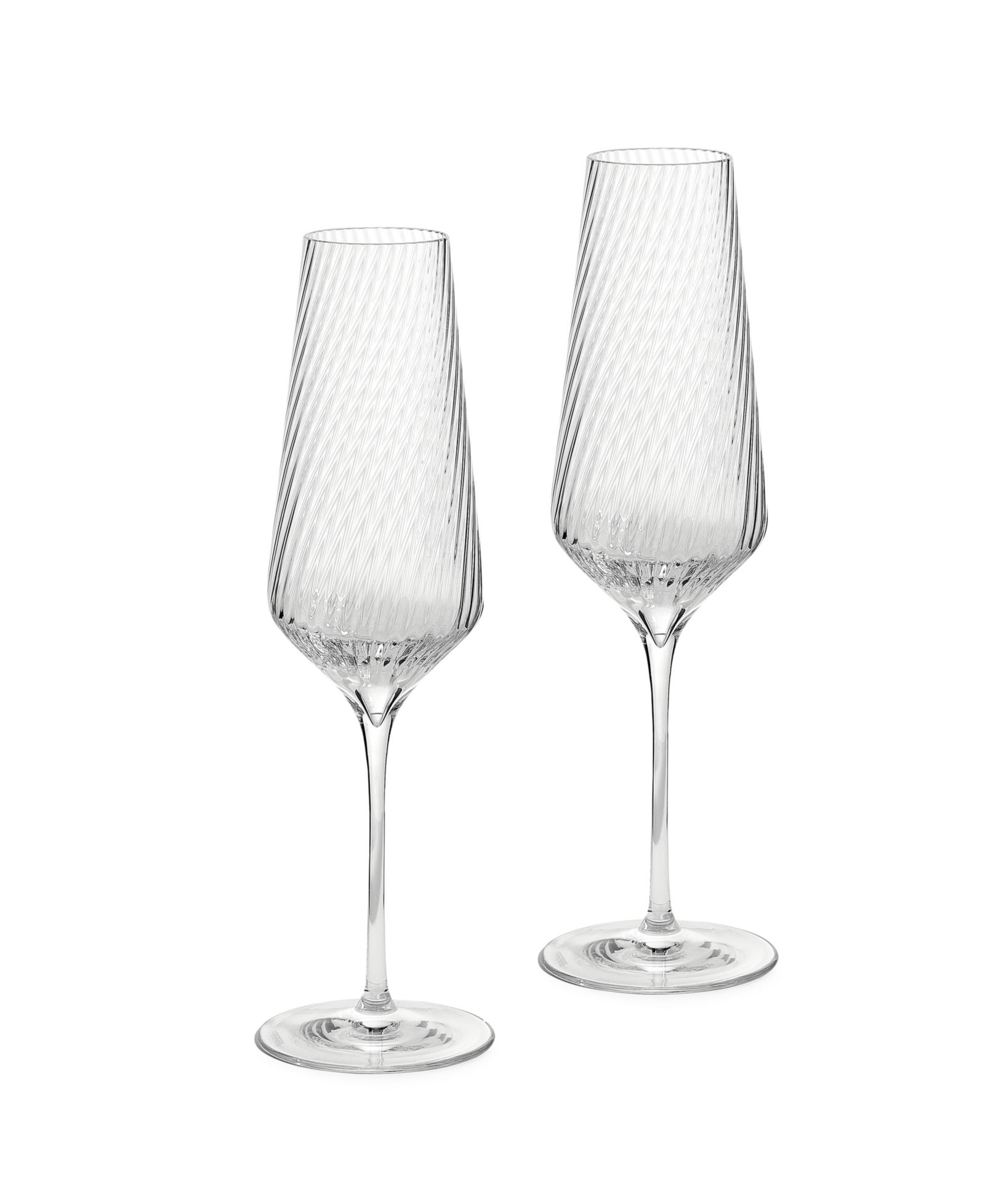 Бокал для шампанского Vera Wang Wedgwood Swirl, набор из 2 шт.