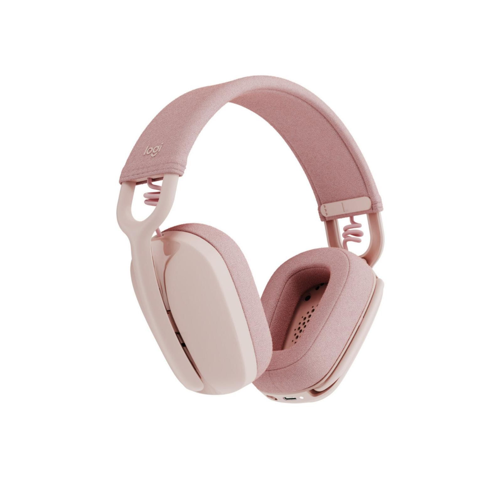 Logitech Zone Vibe 100 Wireless Noise-Cancelling Over-Ear Headphones