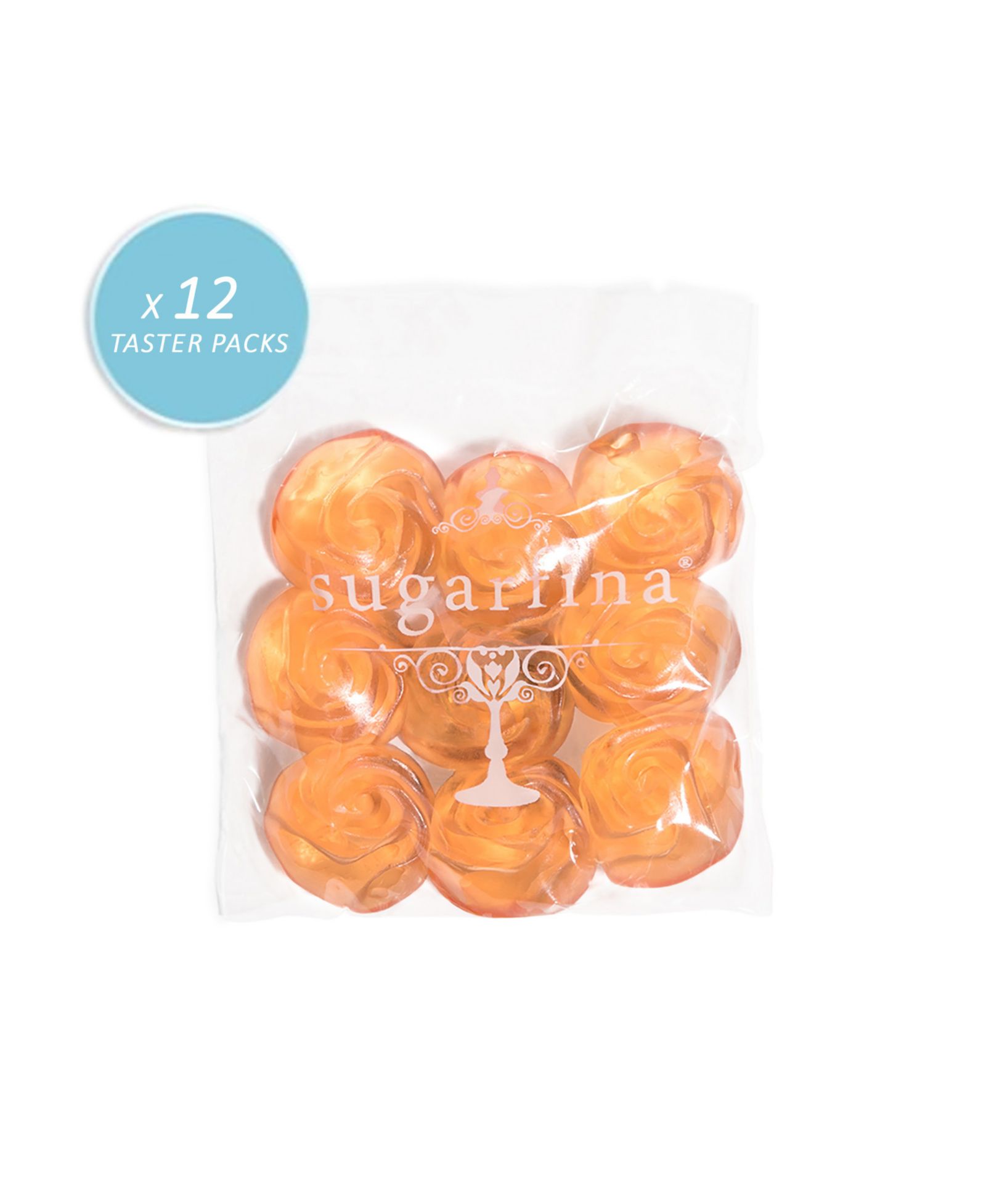 Набор конфет Sugarfina But First, Rose Roses Candy Taster Party Pack, 12 шт
