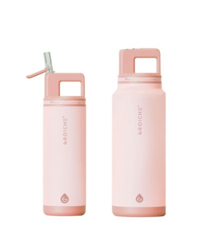 GROSCHE Alpine Flip 'N Sip Insulated Water Bottle with Straw 2pk 20 OZ + 40 OZ