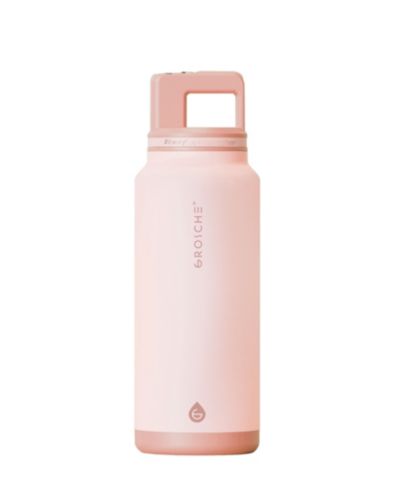 GROSCHE Alpine Flip 'N Sip Insulated, Leakproof Water Bottle with Straw, 40 OZ