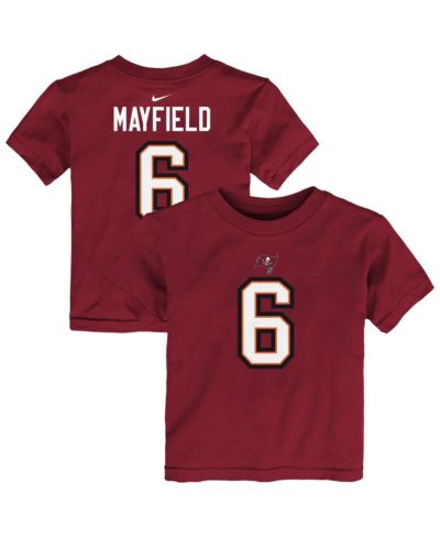 Nike Toddler Baker Mayfield Red Tampa Bay Buccaneers Player Name & Number T-Shirt