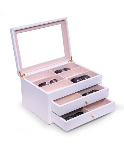 Bey-Berk Деревянная коробка для хранения 18 очков Bey-Berk Wood
