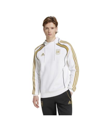 Adidas Мужская белая толстовка LAFC 2025 Travel