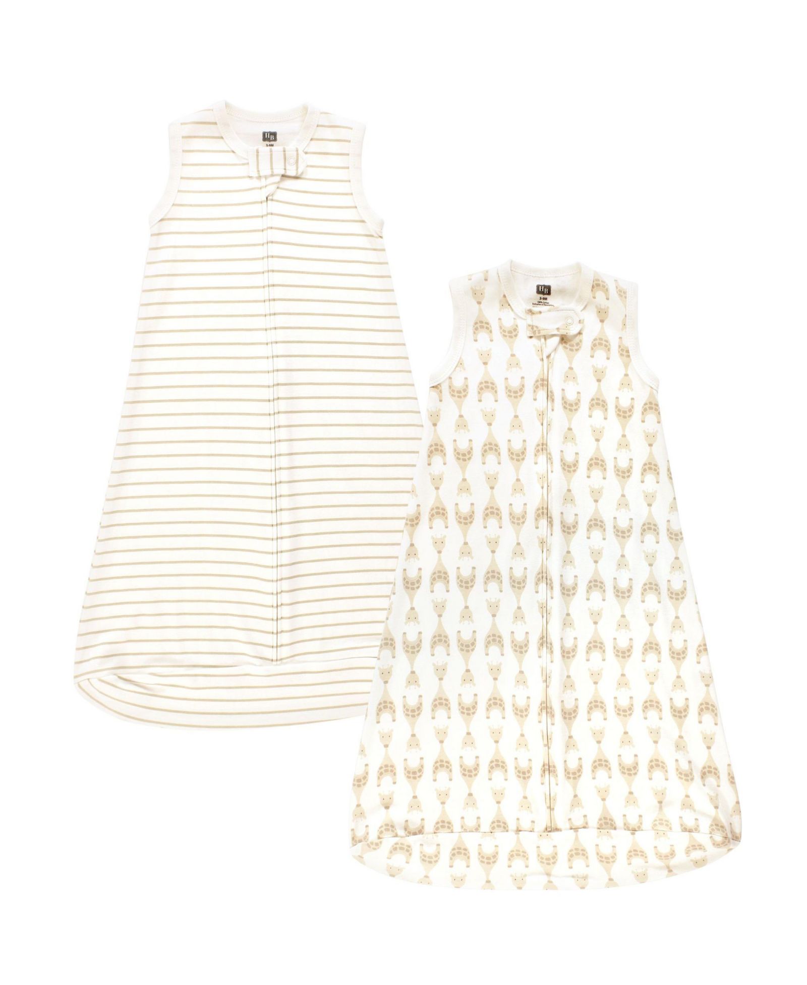 Hudson Baby хлопковый спальный мешок Soft Interlock для малышей без рукавов