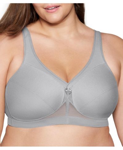 Женский бюстгальтер Glamorise Plus Size MagicLift Active Support Wirefree #1005
