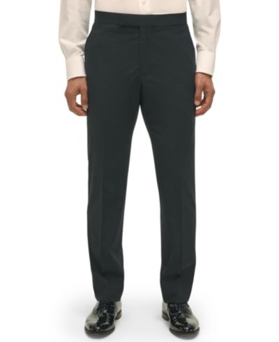 Мужские брюки от смокинга B by Brooks Brothers Classic-Fit из смесовой шерсти