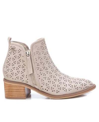 Women's Suede Ankle Booties By XTI