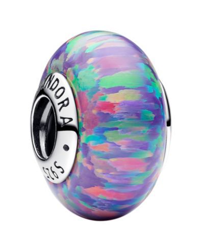 Pandora Подвеска из стерлингового серебра Opalescent Purple