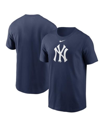 Футболка Nike Men's Navy New York Yankees Fuse Logo