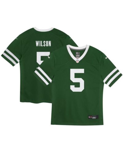 Nike детская джерси Garrett Wilson Legacy Green New York Jets