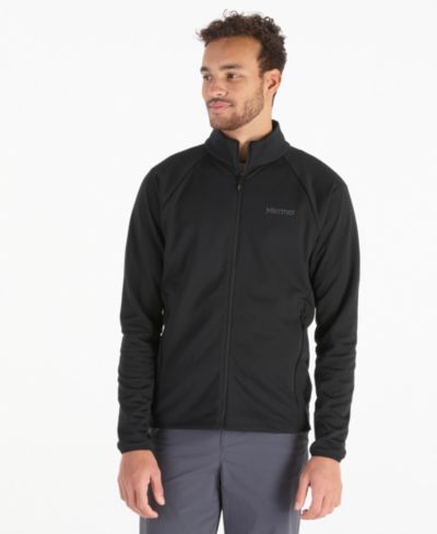 Marmot Men's Leconte Fleece Zip-Front Track Jacket
