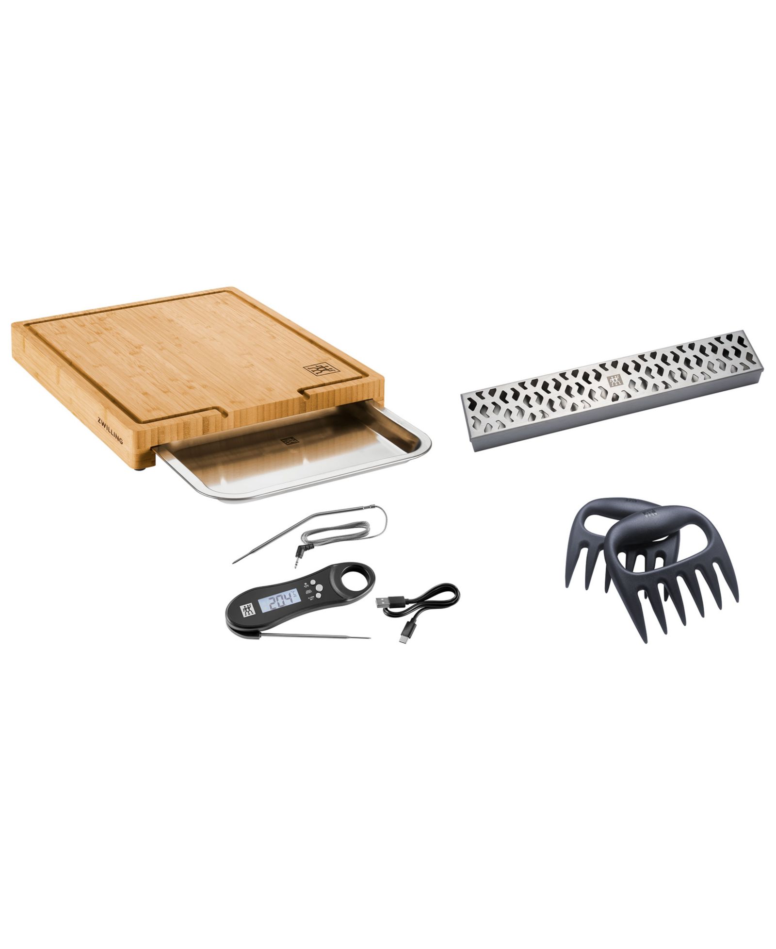Zwilling BBQ 4pc Smoker Set