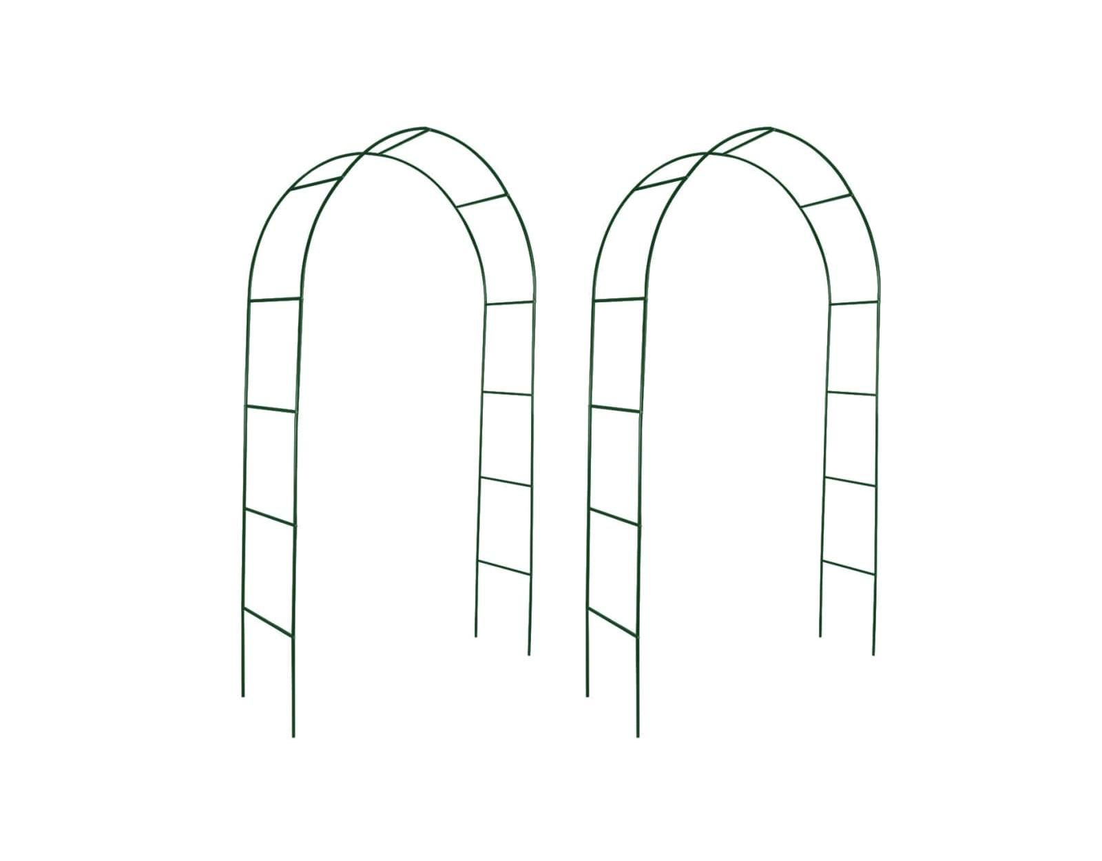 Garden Arch 2 pcs Climbing Plants