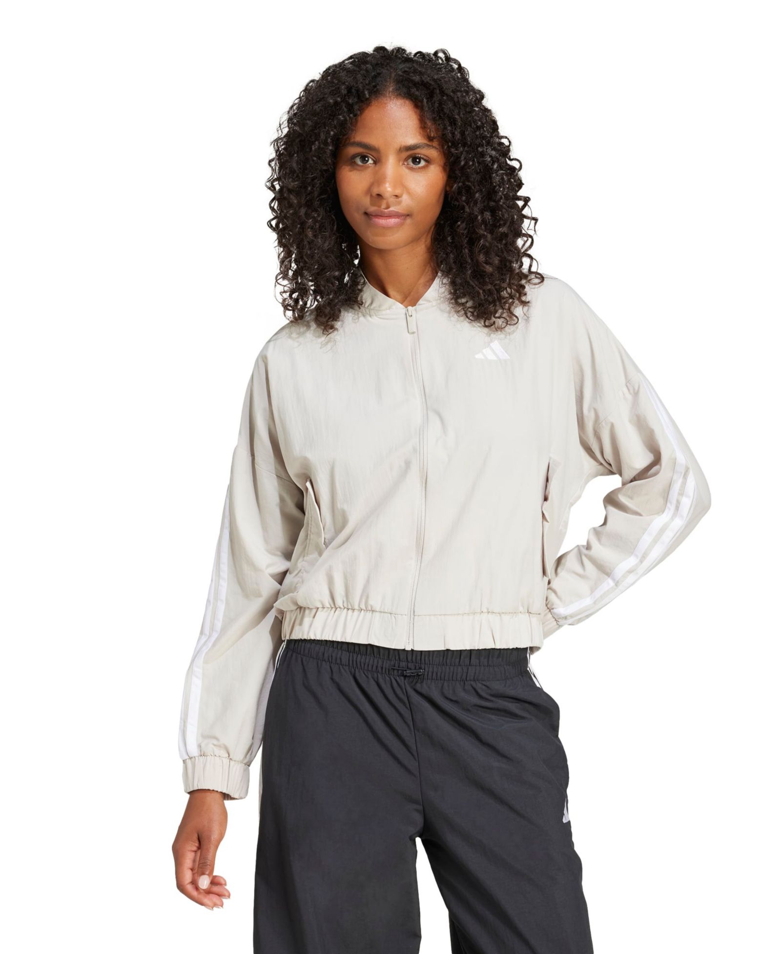 adidas Women's Essentials 3-Stripes Lifestyle Bomber Jacket