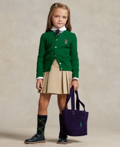 Детская юбка-шорты Polo Ralph Lauren Girls' 2T-6X Pleated Ponte