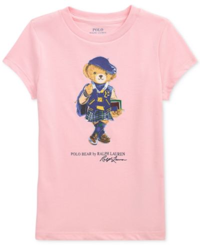 Polo Ralph Lauren Футболка Polo Bear Jersey для девочек 2T-6X