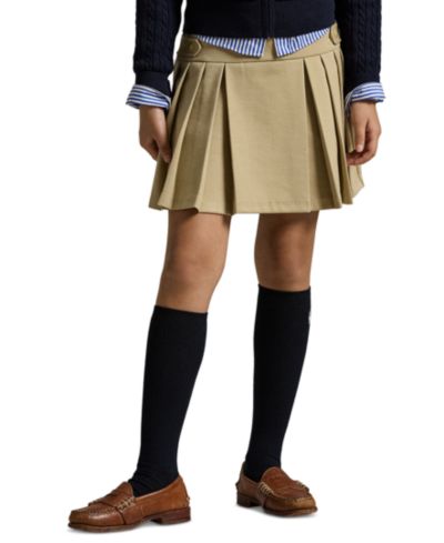 Детские шорты-юбка Polo Ralph Lauren Girls' 7-16 Pleated Ponte