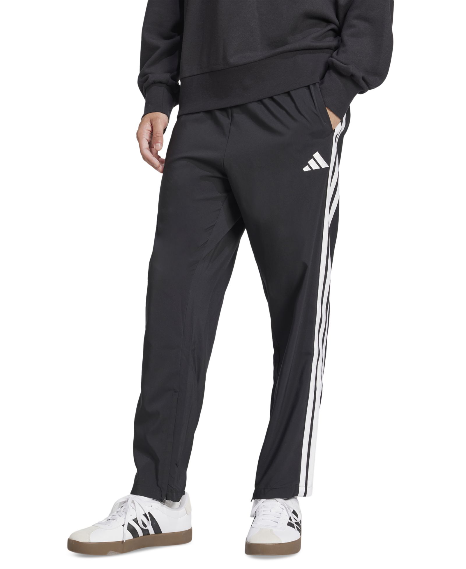 adidas Мужские брюки Stanford Essential Three-Stripes Open Hem