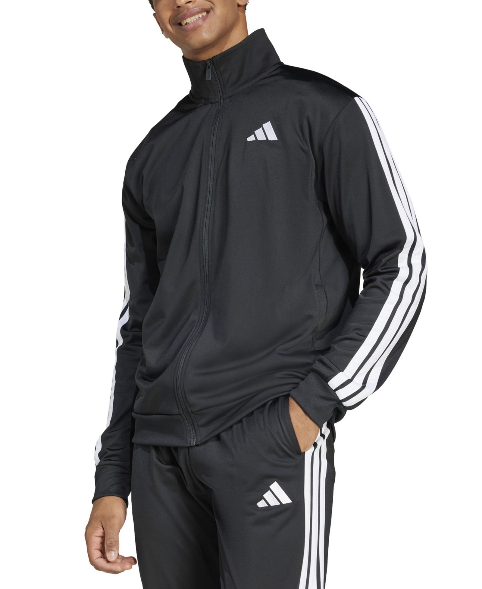adidas Мужская спортивная куртка 3 Stripes Tricot Regular