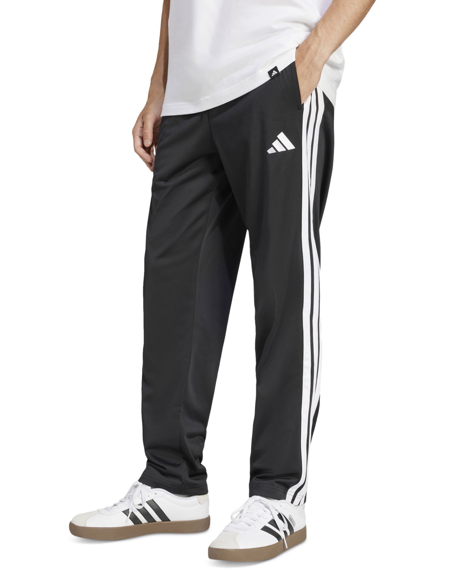 adidas Мужские спортивные брюки 3-Stripes Regular Open Hem