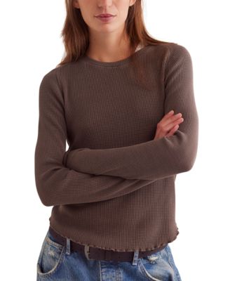 Free People Women's Easy Does It Thermal Top