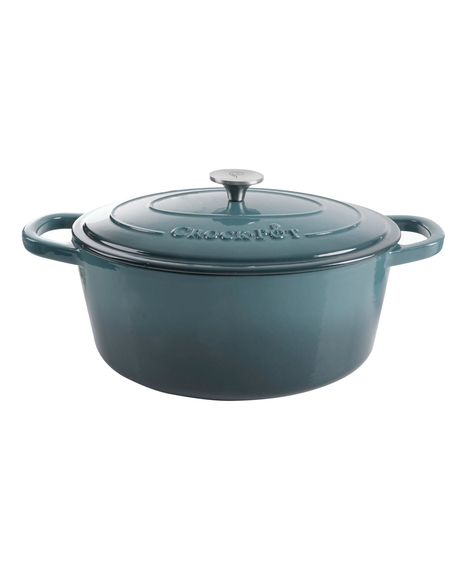 Crock Pot Artisan 7-Quart Enameled Cast Iron Oval Dutch Oven