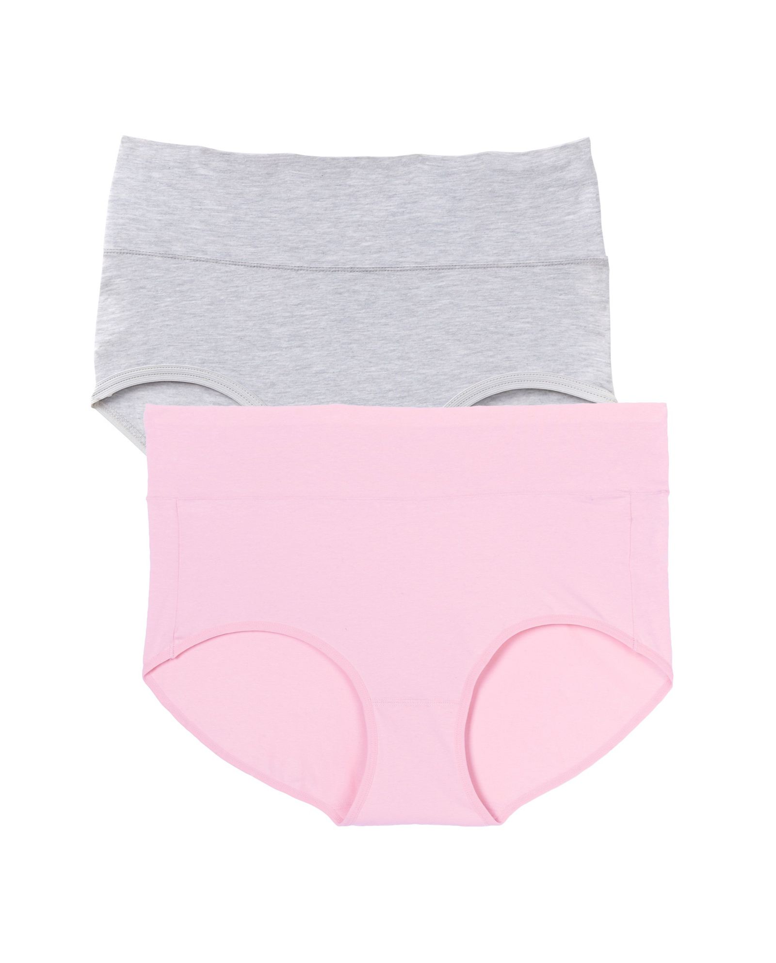 Комплект трусиков Comfort Choice Women's Cotton Spandex с комфортной талией, 2 шт.