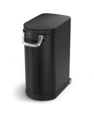 Simplehuman Large Pet Food Can, Storage Container с Magnetic Scoop