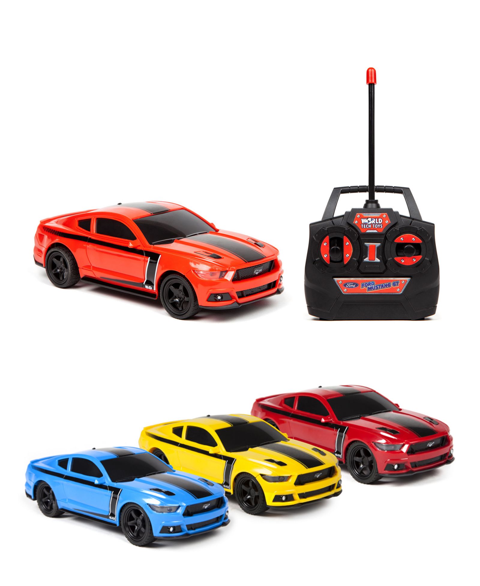 World Tech Toys Машинка RC Ford Mustang 1:24