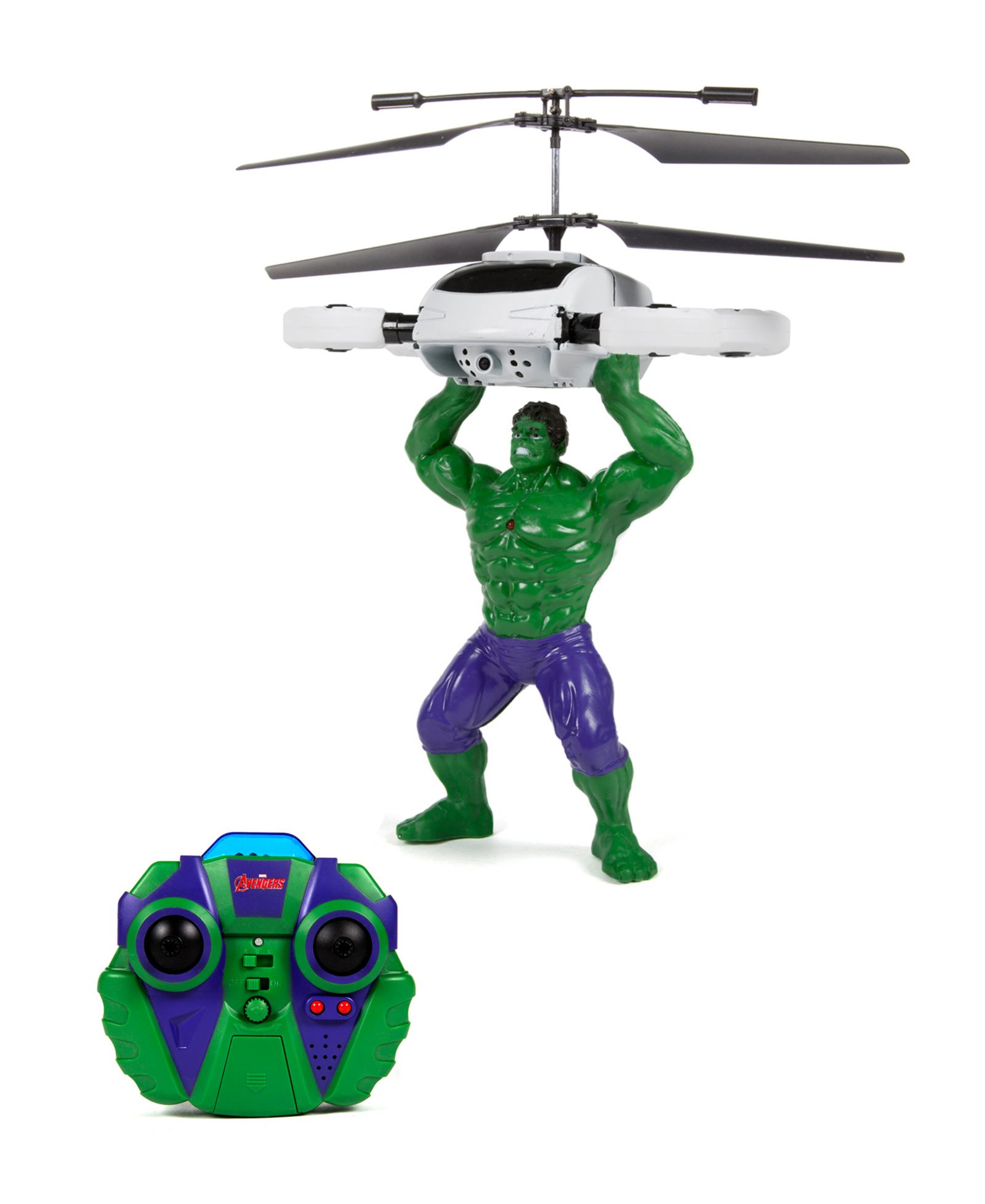 World Tech Toys Marvel Avengers Hulk летающая фигурка IR вертолет