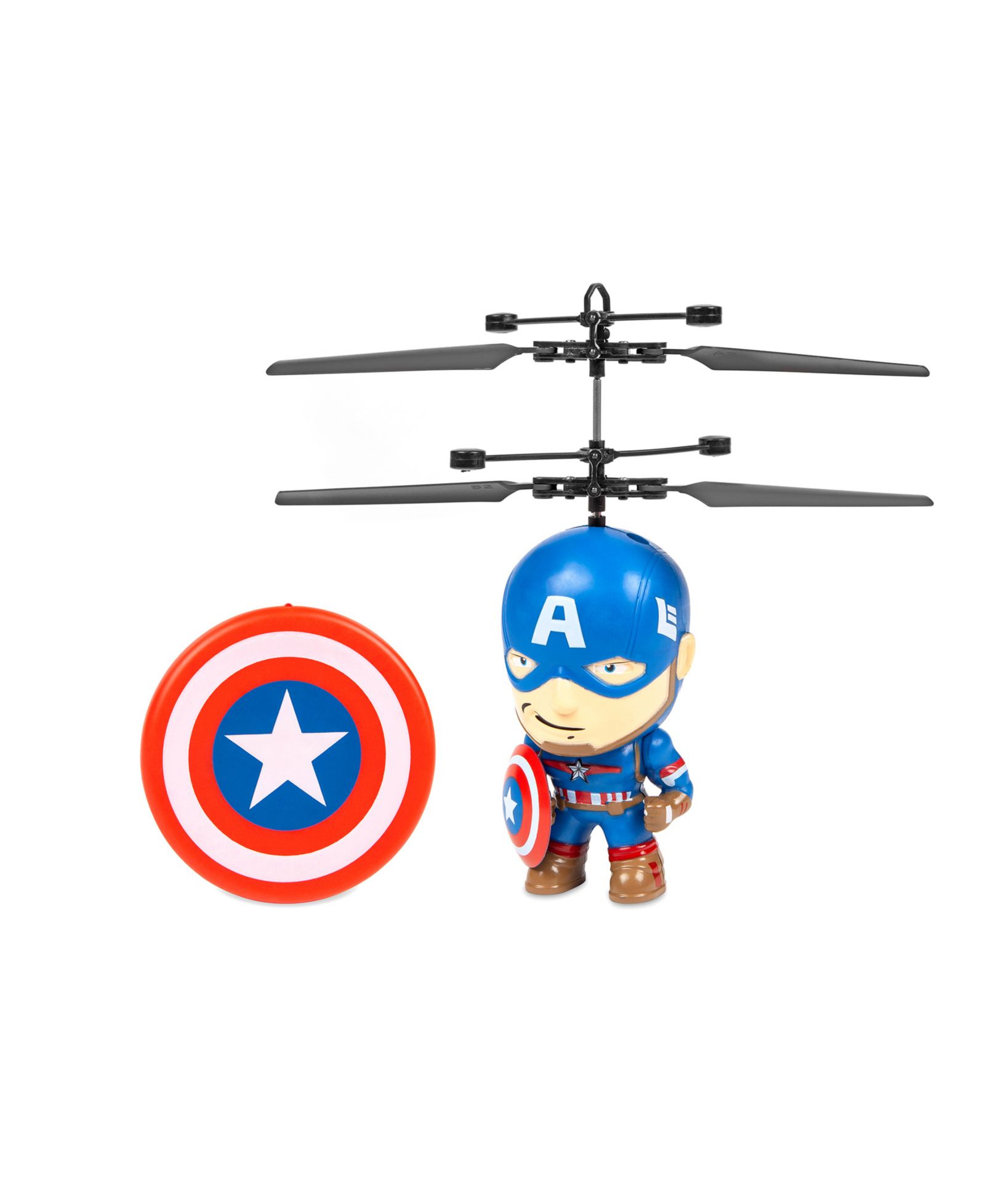 World Tech Toys Marvel Captain America фигурка вертолета с ИК-управлением, 3.5 дюйма