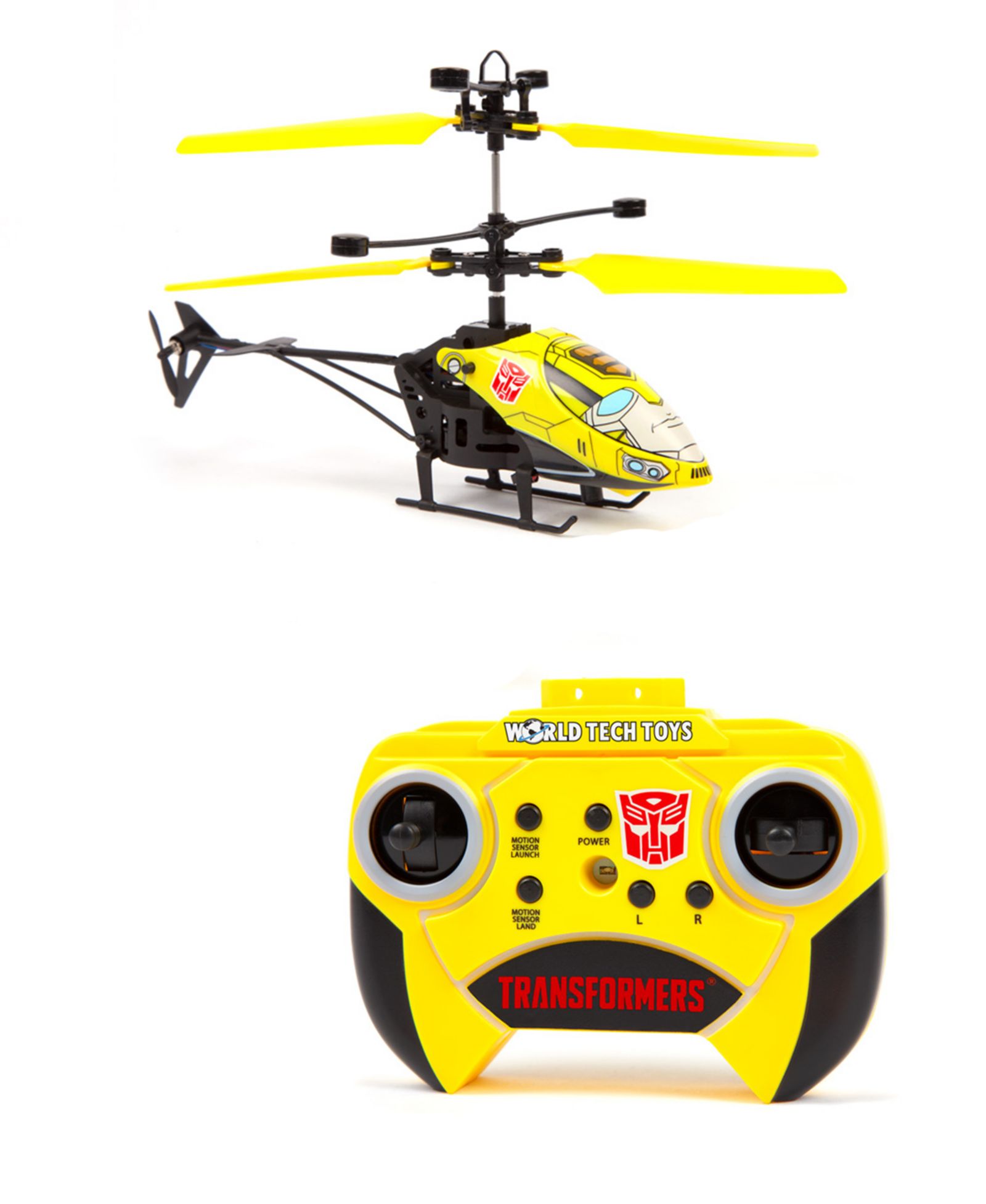 World Tech Toys Hasbro Transformers Bumblebee 2CH IR Helicopter