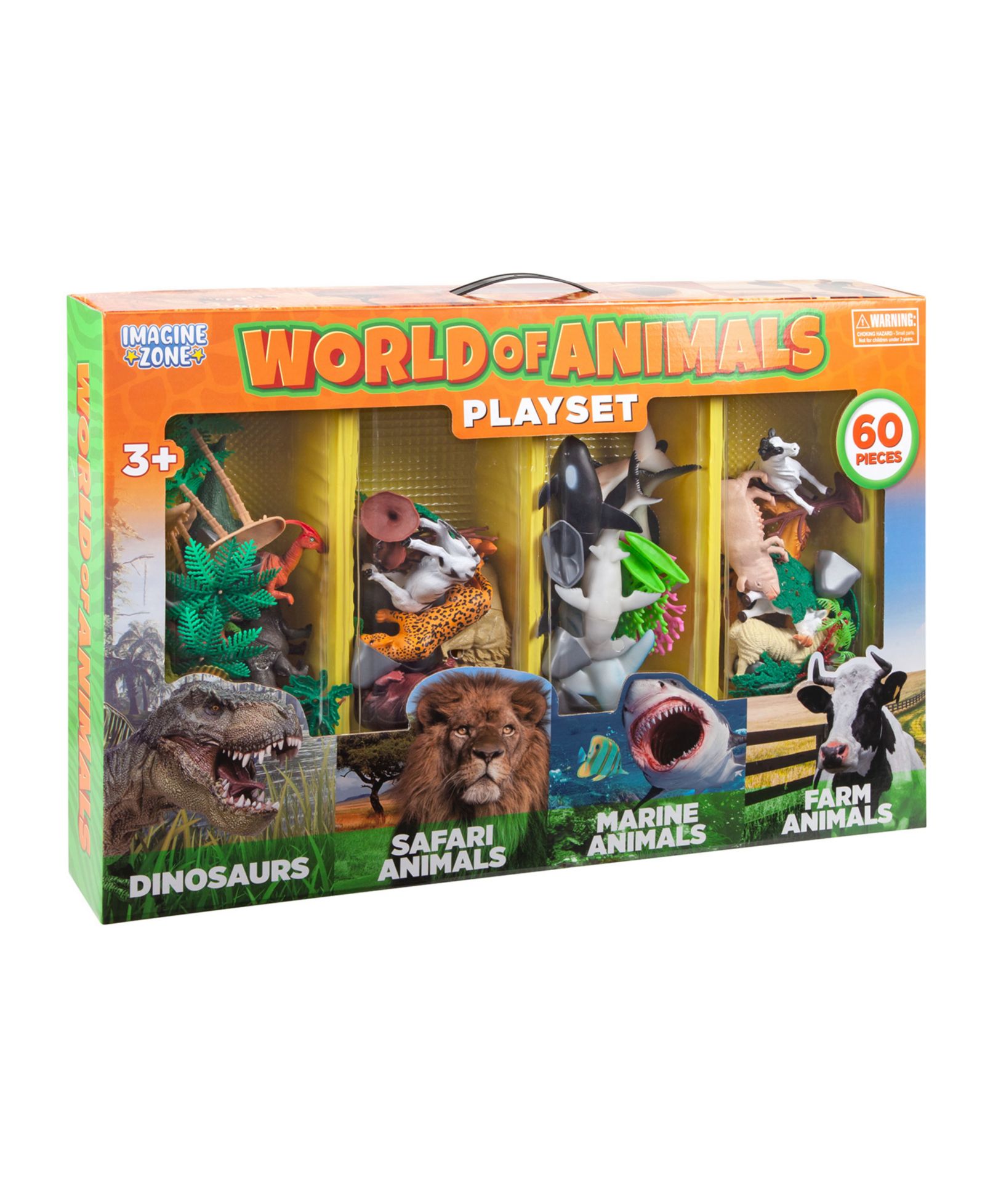 World Tech Toys Набор World of Animals 60 Piece Set