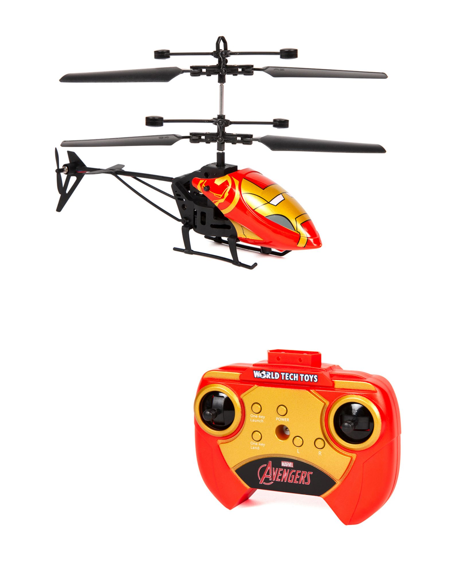 Вертолет World Tech Toys Marvel Iron Man 2CH IR