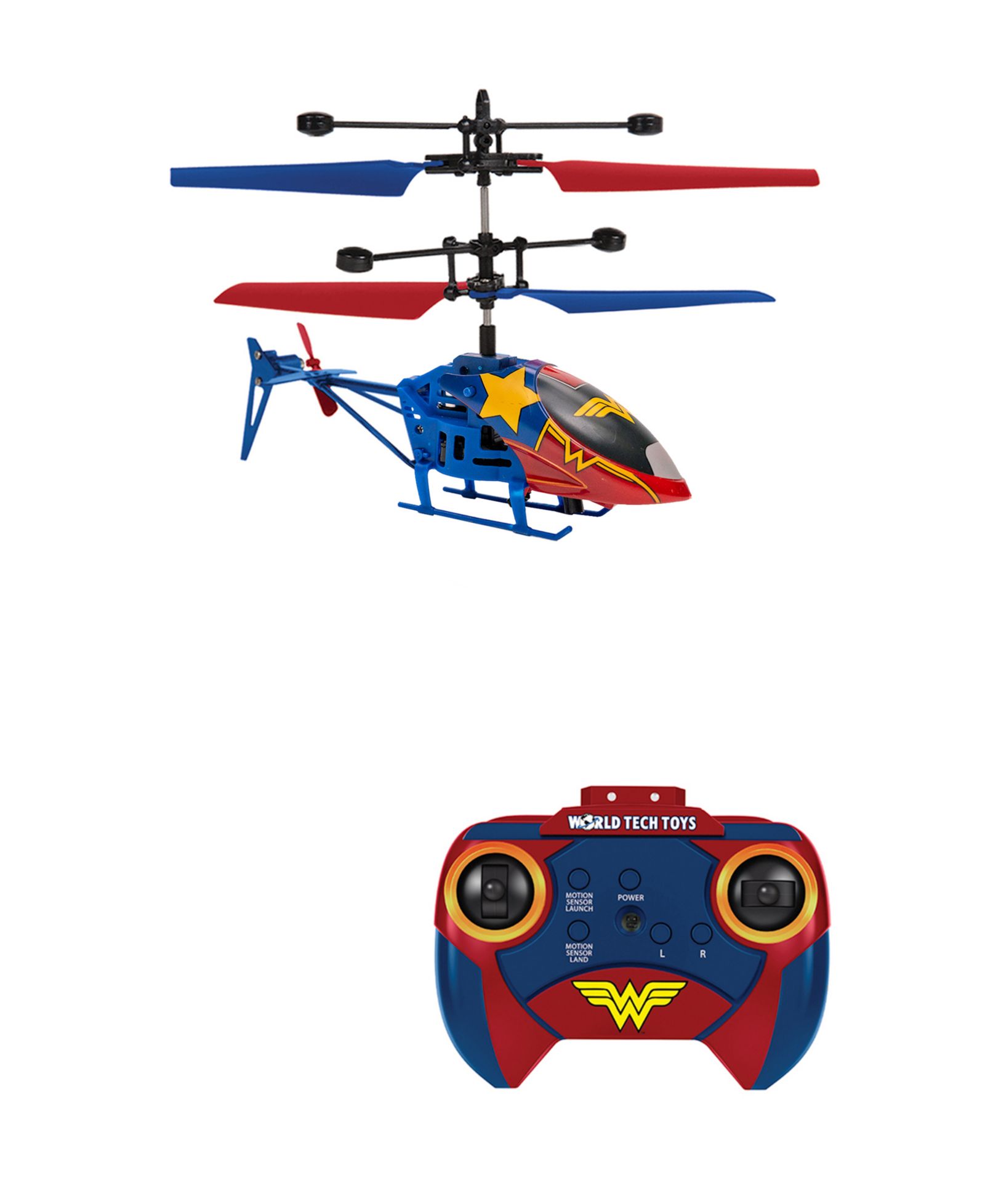World Tech Toys DC Wonder Woman 2CH IR вертолет