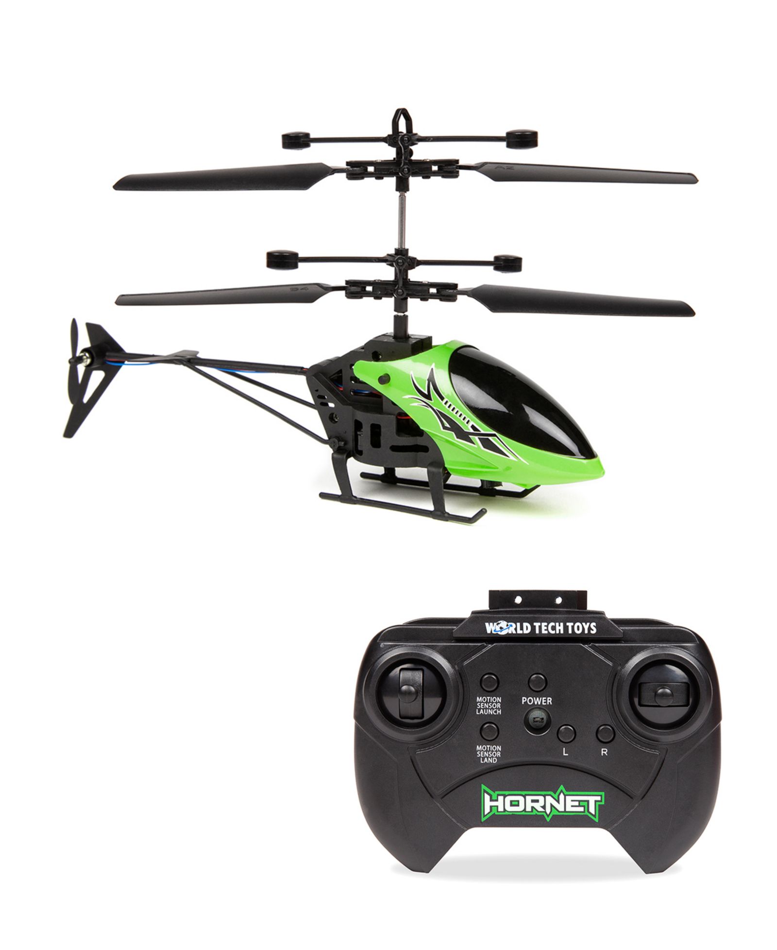 Вертолет World Tech Toys Hornet Glow in the Dark 2CH IR