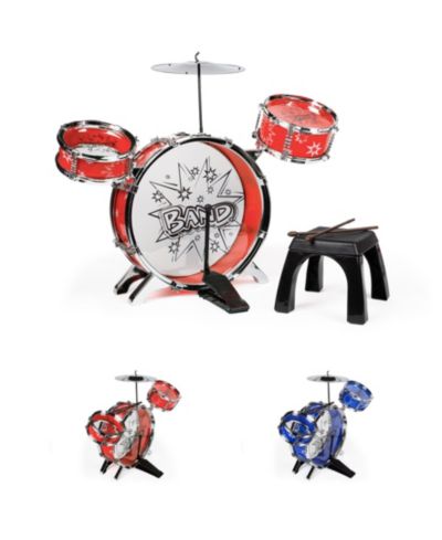 World Tech Toys Big Band 7-Piece Drum Set, Ages 3+