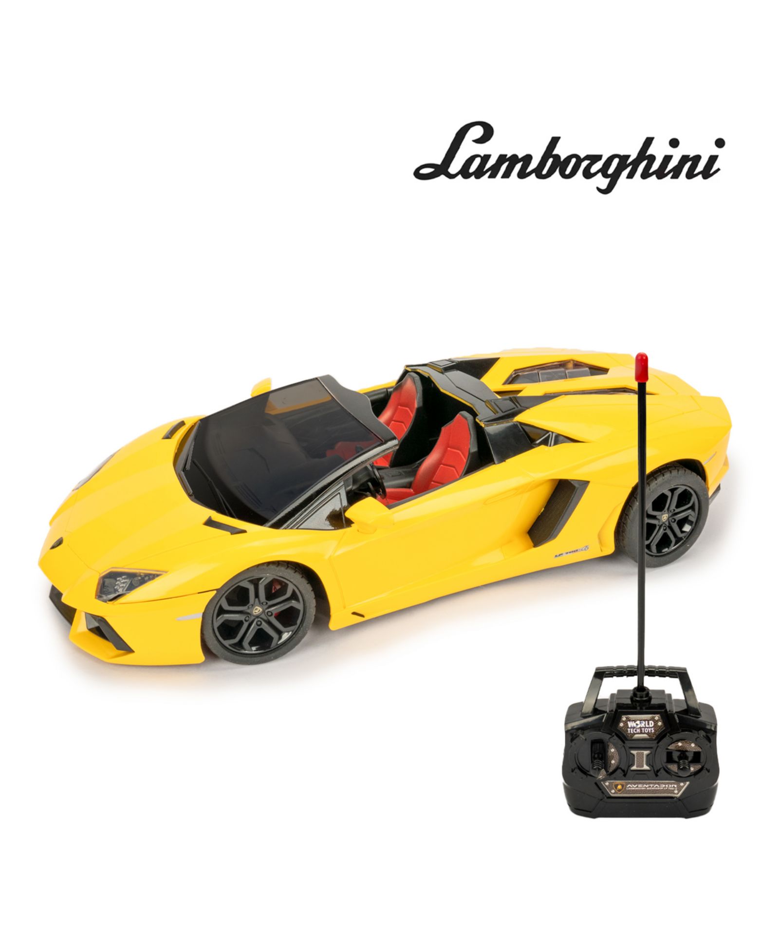 World Tech Toys Lamborghini Aventador Roadster 1:14 Электрическая радиоуправляемая машинка