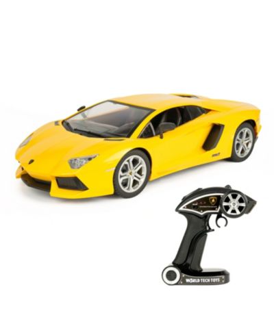 World Tech Toys 1:10 Scale Lamborghini Aventador Electric Remote Control Car