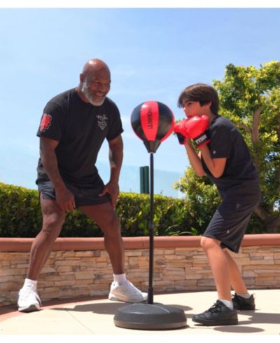 World Tech Toys Mike Tyson All-Star Junior Adjustable Reflex Bag Boxing Set, Ages 6+