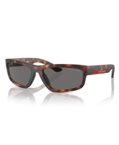 PRADA LINEA ROSSA Мужественные поляризационные солнцезащитные очки PS 05ZS