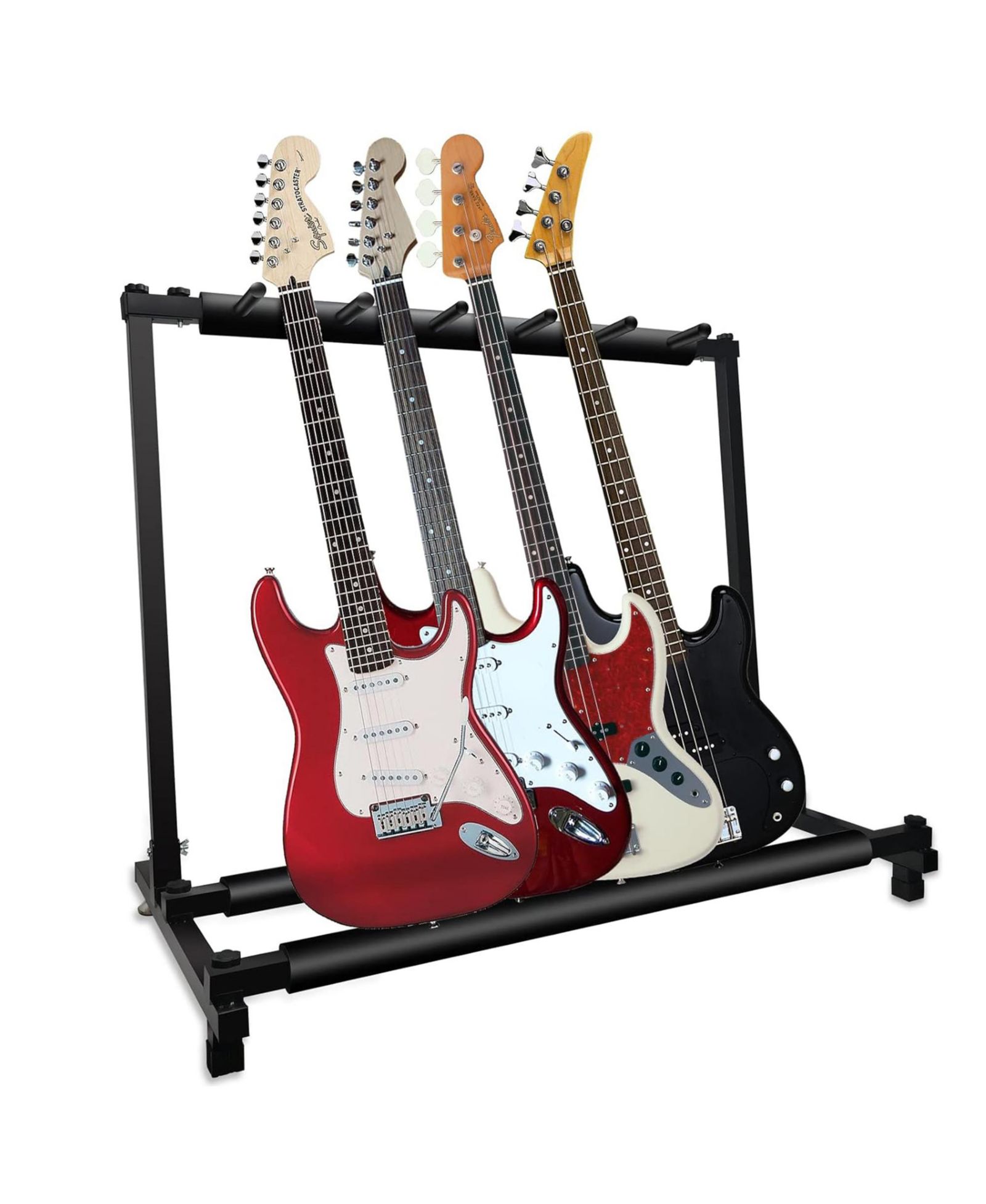 5 Core Guitar Rack Stand • 5 Multi Guitars Holder Storage Stands for Acoustic Electric and Bass Soporte Para Guitarra - GRack 5N1
